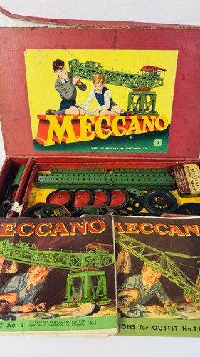 Vintage meccano set - 7, unsure