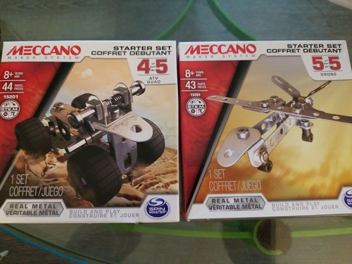 Meccano starter set bundle - starter, atv